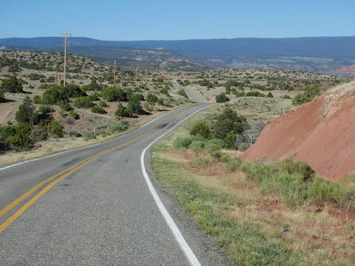 GDMBR: South on NM-96.